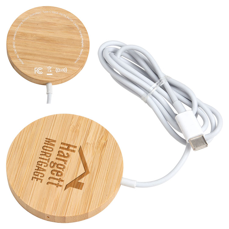 Magport Bamboo 15W Wireless Charger EAC-BM22