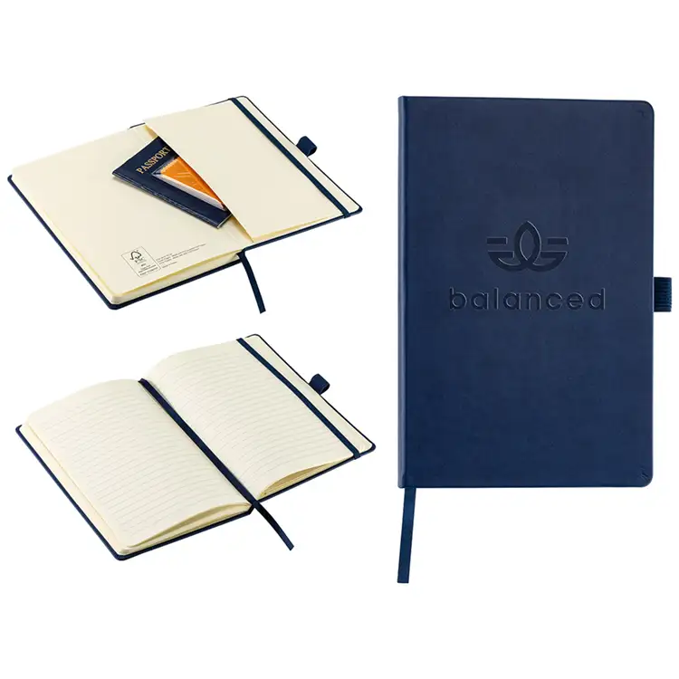 Elan Hardcover FSC Journal with Pen Loop and Inner Pocket #10