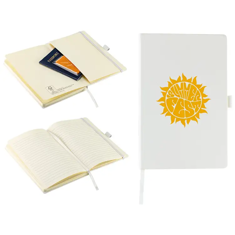 Elan Hardcover FSC Journal with Pen Loop and Inner Pocket #12