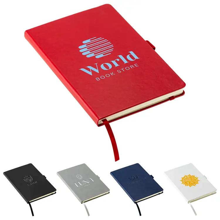 Elan Hardcover FSC Journal with Pen Loop and Inner Pocket