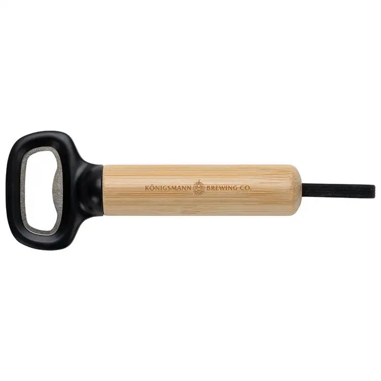 Pop Top Bamboo Bottle Opener #6