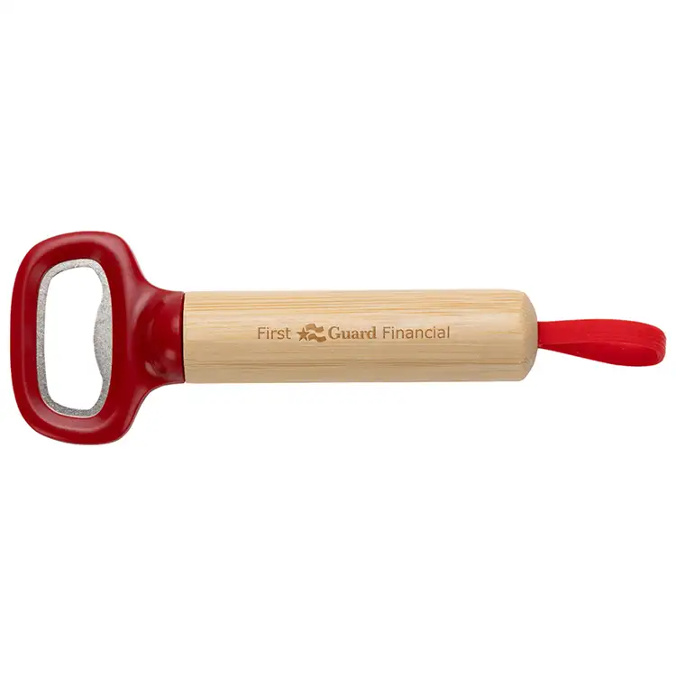 Pop Top Bamboo Bottle Opener #9