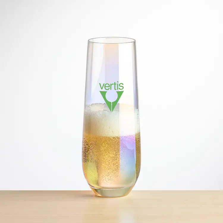 Miami Stemless Flute 10 oz - Imprinted