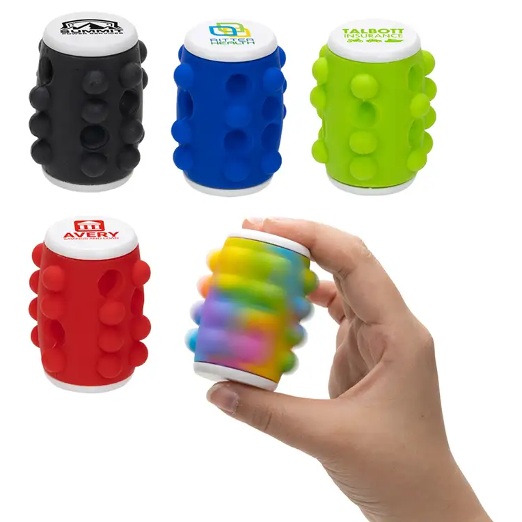 Push Pop Spinning Top